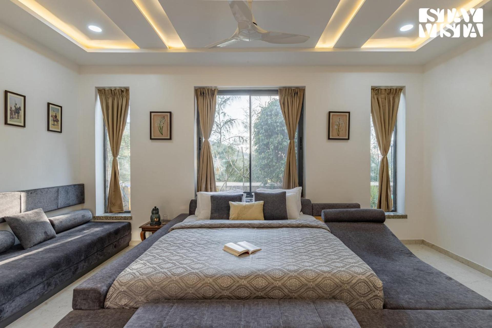 אודייפור Stayvista'S Bella Dream - Mountain-View With Outdoor Pool, Lawn Featuring A Gazebo & Indoor Games מראה חיצוני תמונה