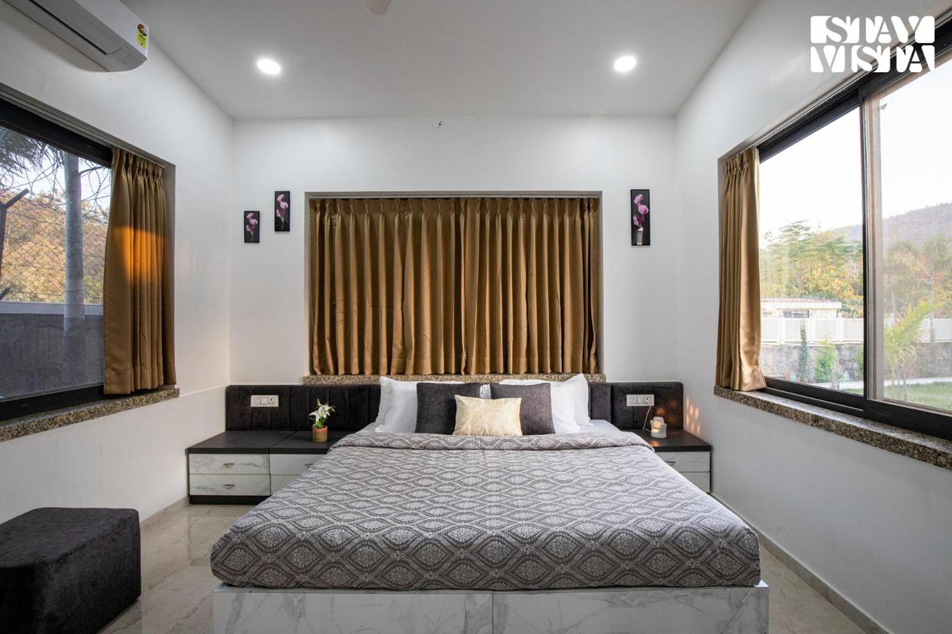 אודייפור Stayvista'S Bella Dream - Mountain-View With Outdoor Pool, Lawn Featuring A Gazebo & Indoor Games מראה חיצוני תמונה