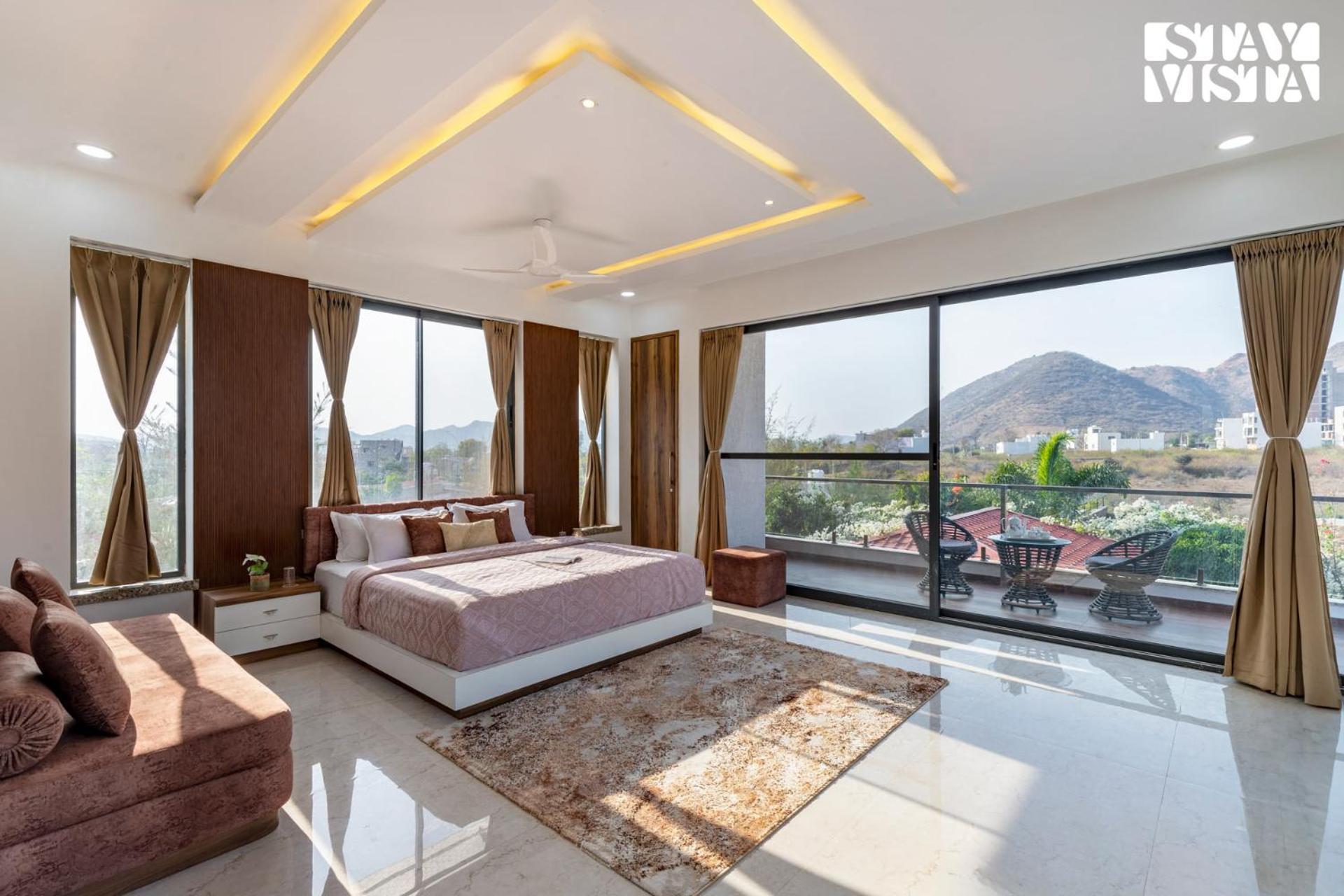 אודייפור Stayvista'S Bella Dream - Mountain-View With Outdoor Pool, Lawn Featuring A Gazebo & Indoor Games מראה חיצוני תמונה
