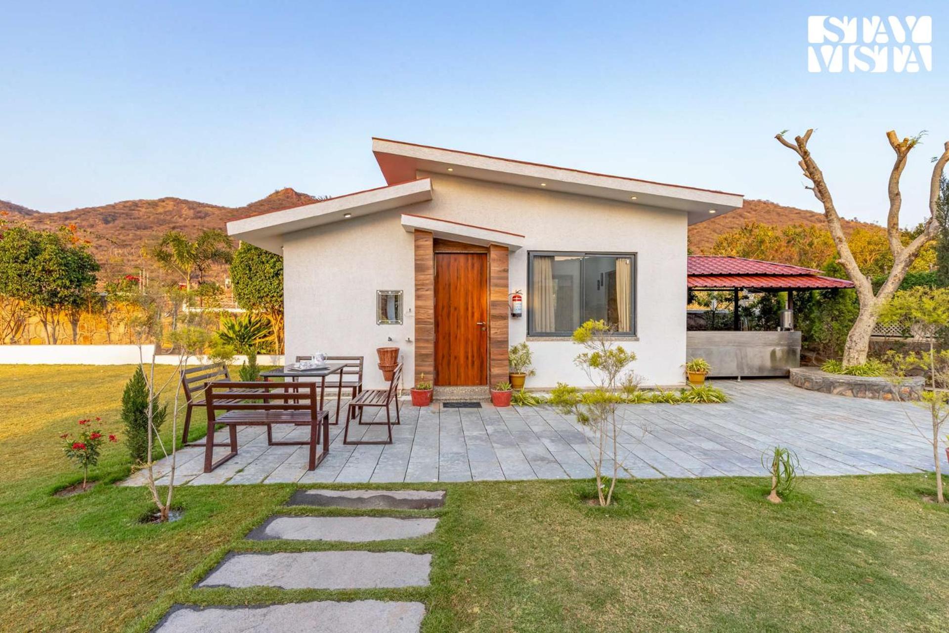 אודייפור Stayvista'S Bella Dream - Mountain-View With Outdoor Pool, Lawn Featuring A Gazebo & Indoor Games מראה חיצוני תמונה